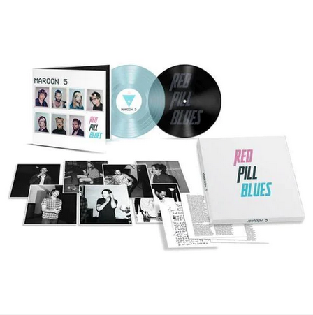 Maroon 5 – Red Pill Blues - New 2 LP Record Boxset 222 Blue Vinyl - Pop