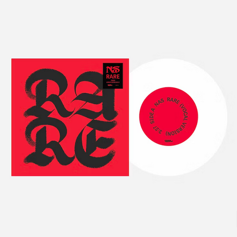 Nas – Rare - New 7"Single Record 2023 Mass Appeal Europe White Vinyl - Hip Hop