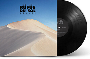 Rüfüs Du Sol - Solace (2018) - Mint- (VG cover) LP Record 2023 Sweat It Out Rose Avenue Black Vinyl - Electronic / Synth-pop - Shuga Records