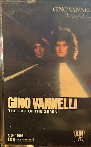 Gino Vannelli – The Gist Of The Gemini - Used Cassette 1976 A&M Tape - Jazz / Rock / Fusion