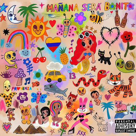 Karol G – Mañana Será Bonito - New 2 LP Record 2023 Universal Music Latino Clear 180 Gram Vinyl - Latin / Pop / Reggaeton