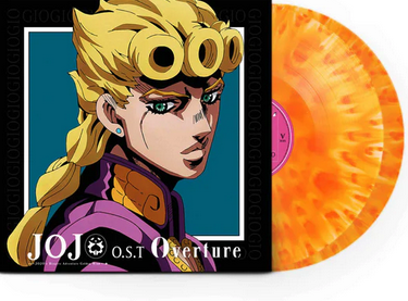 Yugo Kanno – Jojo's Bizarre Adventure Golden Wind Vinyl Soundtrack - New 2 LP Record 2023 Milan Europe Orange and Yellow Marble Vinyl - Soundtrack / Hip Hop