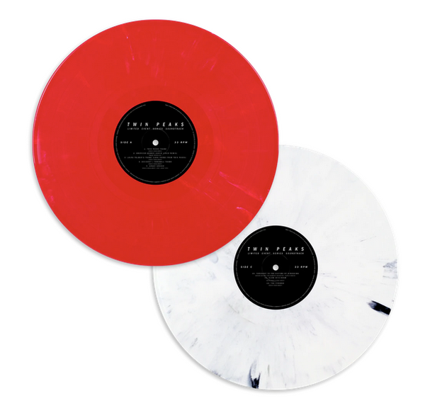 Various – Twin Peaks - Limited Event Series Soundtrack - New 2 LP Record 2020 Death Waltz Red & White Marble Vinyl - Soundtrack / Rock / Pop / Electronic - Shuga Records