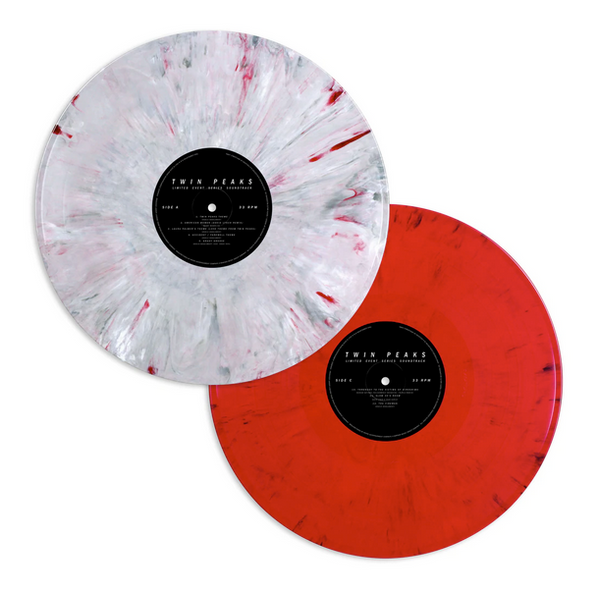 Various – Twin Peaks - Limited Event Series Soundtrack (2017) - New 2 LP Record 2019 Death Waltz Grey & Red Marble Vinyl - Soundtrack