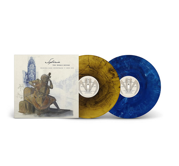 Inon Zur, Emily Bear – Syberia : The World Before - New 2 LP Record Verve Canada Blue & Gold Vinyl - Video Games / Soundtrack / Classical - Shuga Records