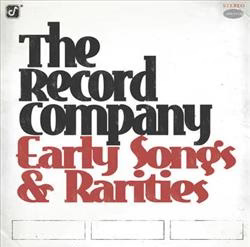 The Record Company – Early Songs & Rarities - New LP Record Store Day Black Friday 2019 Concord RSD Vinyl - Rock / Pop Rock