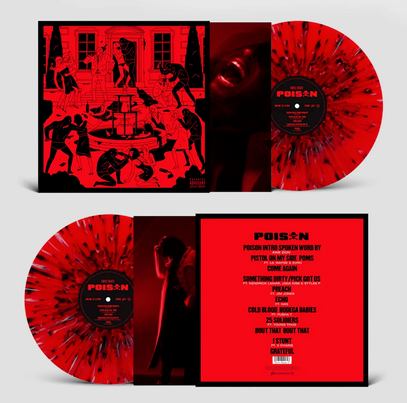 Swizz Beatz ‎– Poison - New Lp Record 2019 Epic Red with Black & White Splatter Vinyl - Hip Hop