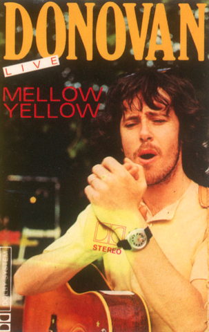 Donovan – Mellow Yellow Live - Used Cassette 1985 International Joker Italy Tape - Folk Rock