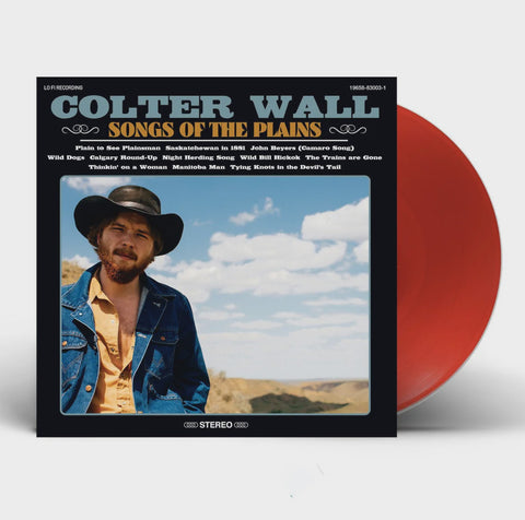 Colter Wall - Songs of the Plains - New LP Record 2024 RCA Red Vinyl - Country