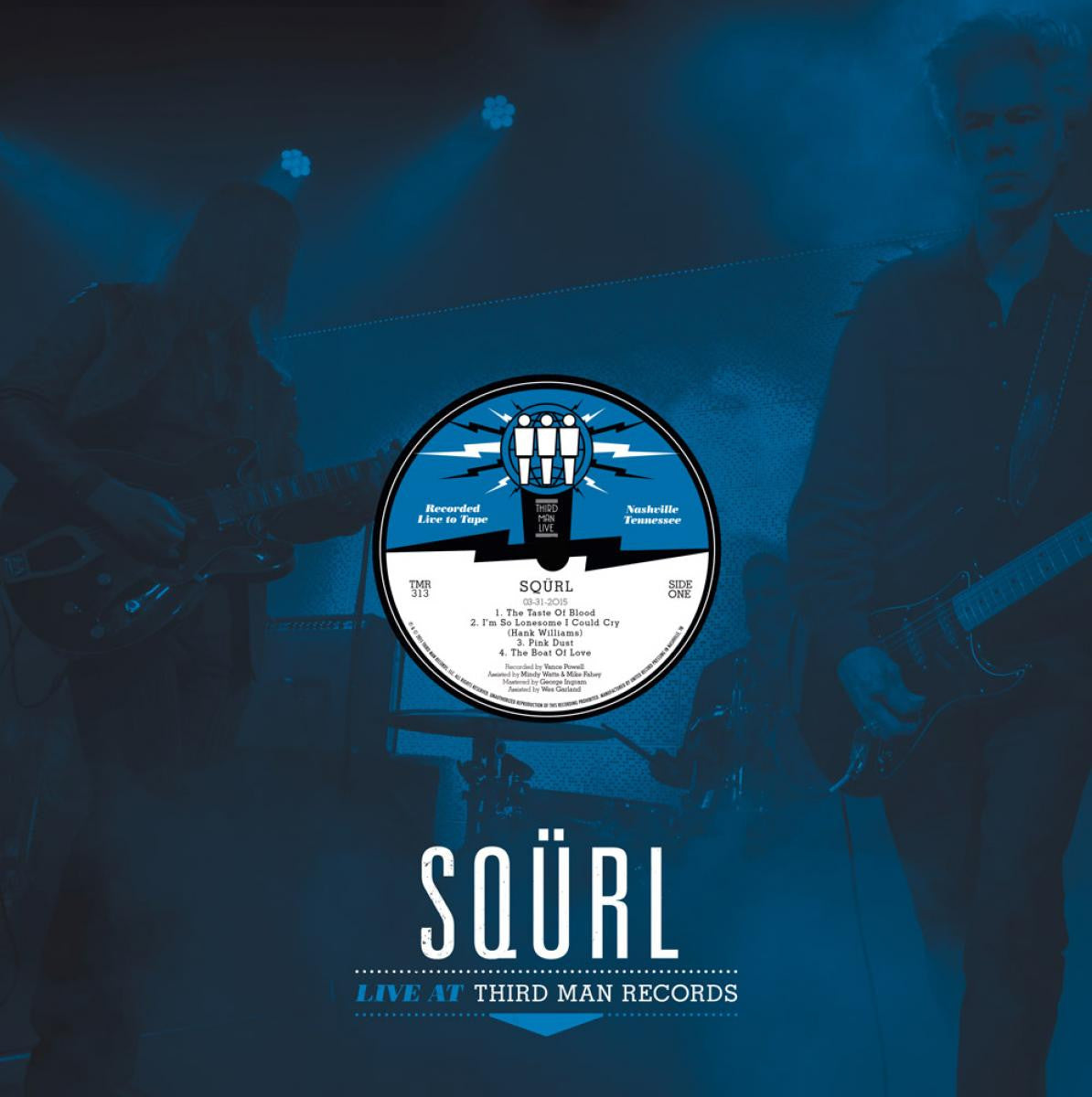 SQÜRL ‎– Live At Third Man Records 03-31-2015 - New Lp Record 2015 ISA Vinyl - Alternative Rock /Noise