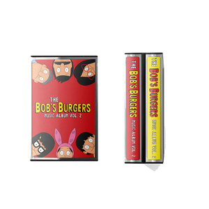 Bob's Burgers – The Bob's Burgers Music Album Vol. 2 - 2 Cassette Set 2021 Sub Pop Red & Yellow Tape - Soundtrack / Comedy / Pop