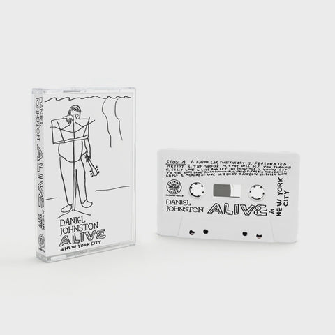 Daniel Johnston – Alive In New York City - New Cassette 2024 Shimmy Disc Tape - Folk Rock / Lo-Fi / Outsider Music