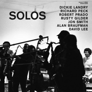 Dickie Landry – Solos (1973) - New 2 LP Record 2022 Unseen Worlds Vinyl - Free Jazz / Contemporary Jazz