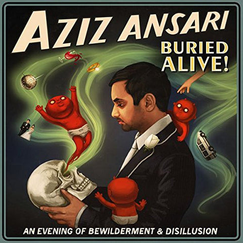 Aziz Ansari - Buried Alive! - New 2 LP Record 2015 Comedy Central Red Vinyl - Comedy / Funnies