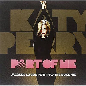 Katy Perry - Part of Me Jaques Lu Cont's Thin White Duke Mix - New 12" Single Record Store Day 2012 RSD Capitol USA Pink Vinyl - Synth-pop / House