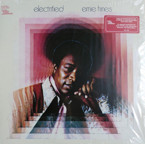 Ernie Hines – Electrified - New LP Record 2016 We Produce Vinyl - Funk / Soul