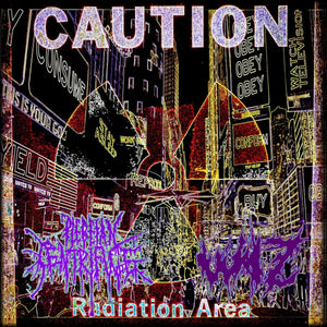 Plebeian Centrifuge / Wiz - Split EP - New Cassette Tape 2020 Mutant Noise Records USA - Electronic / Gorenoise / Cybergore / 8bit