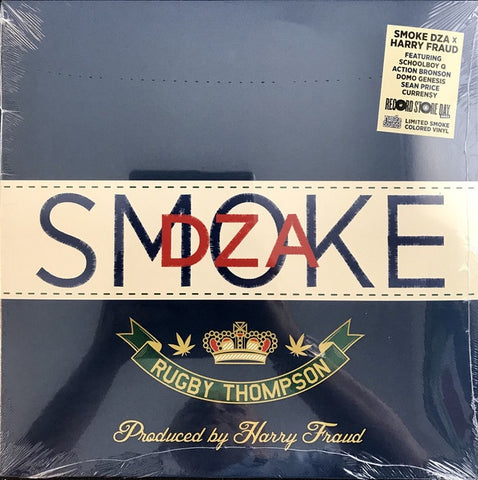 Smoke DZA ‎– Rugby Thompson (2012) - New 2 LP Record Store Day 2021 High Times RSD Smoke Vinyl -