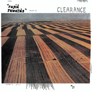 Clearance - Rapid Rewards - New Vinyl Record 2015 Tall Pat Records w/ Insert Sheet + Download - Chicago IL Alt Rock / LoFi / Garage