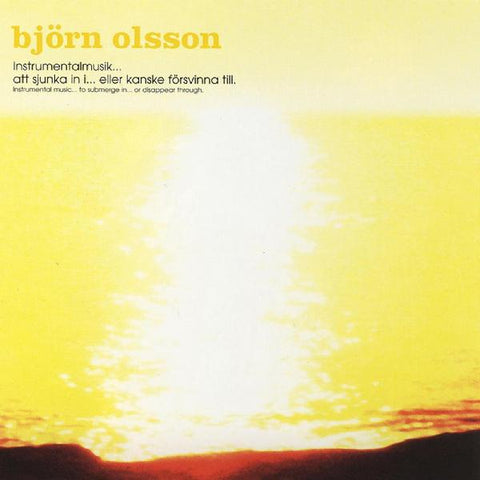 Björn Olsson ‎– Instrumentalmusik... Att Sjunka In I... Eller Kanske Försvinna Till. (1997) - New LP Record 2020 Busy Bee Vinyl - Krautrock / Ambient