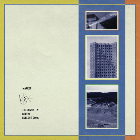Market - The Consistent Brutal Bullshit Gong - New LP Record 2022 Western Vinyl Blue Color Vinyl - Indie Rock / Lo-fi