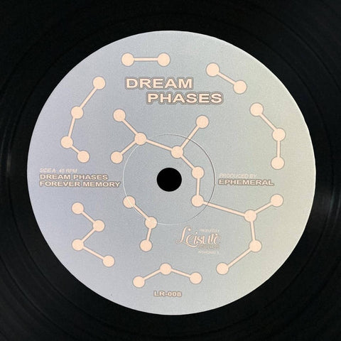 Ephemeral – Dream Phases - New 12" EP Record 2023 Leisure Records Vinyl - Chicago Local Electro / Techno