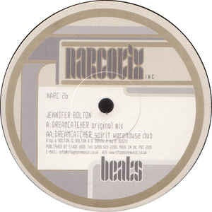 Jennifer Bolton ‎– Dreamcatcher - Mint 12" Single Record - 2001 UK Narcotix Vinyl - Drum n Bass - Shuga Records