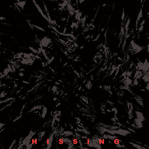 Hissing - S/T - New Vinyl Record 2016 Southern Lord Records Limited Edition Clear Vinyl 7" Single - Blackened Sludge / Doom feat Joe O’Malley, brother of Riff-Lord Stephen O'Malley (Sunn!)