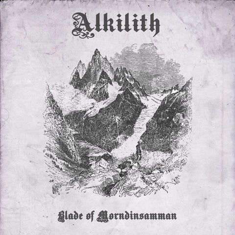 Alkilith – Blade Of Morndinsamman - New Cassette 2020 Self Released Tape - Chicago Local Dungeon Synth / Dwarven Synth