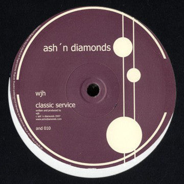 WJH ‎– Classic Service - New 12" Single 2007 Germany Ash'n Diamonds Vinyl - Techno