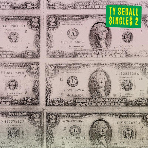 Ty Segall ‎– $ingle$ 2 - New Lp Record 2014 Drag City USA Vinyl - Psychedelic Rock / Garage Rock