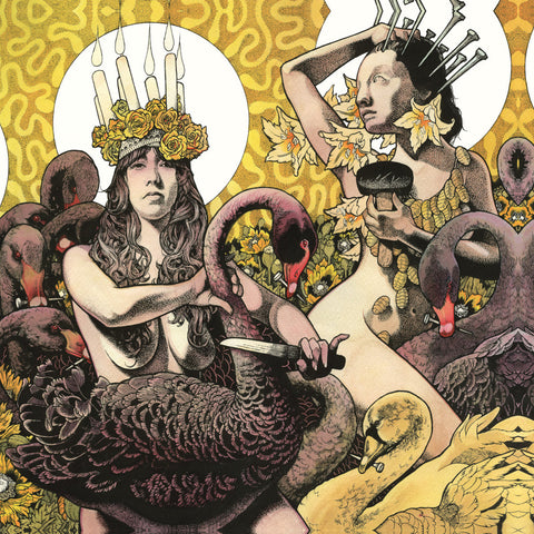 Baroness - Yellow & Green - New 2 LP Record 2012 Relapse Black Vinyl - Metal / Sludge / Prog