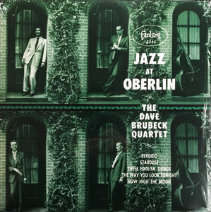 The Dave Brubeck Quartet ‎– Jazz At Oberlin (1953) - New Vinyl Lp 2011 Original Jazz Classics / Fantasy Reissue - Jazz / Bop