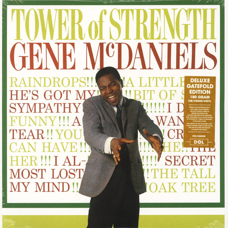 Gene McDaniels ‎– Tower Of Strength (1961) - New Lp Record 2013 DOL Europe Import 180 gram Vinyl - Rock & Roll