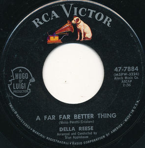 Della Reese ‎– A Far Far Better Thing / I Possess - VG+ 45rpm 1961 USA RCA Victor Records - Jazz / Pop / Vocal