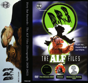 DIRTY RAT BASTARDS - THE ALF FILES - New Cassette 2023 Tape House - Hip Hop/Grindcore
