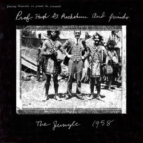 Hugh G. Reckshun ‎– The Natives / Cannibal Stew - New 7" Single Record 2016 Greasy USA Random Color Vinyl & Stickers - Chicago / Lo-Fi / Garage Rock