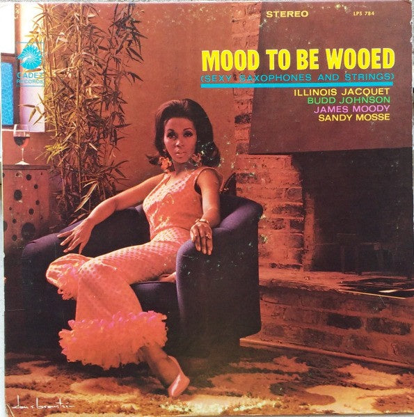 Various ‎– Mood To Be Wooed (Sexy Saxophones And Strings) - VG+ Lp Record 1967 Cadet USA Stereo Vinyl - Jazz - Shuga Records