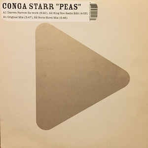 Conga Starr ‎– Peas - Mint 12" Single Record 2005 UK Most Records Vinyl - Electro / Vocal / Tech House