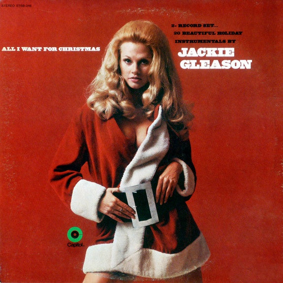 Jackie Gleason ‎– All I Want For Christmas - VG+ 2 Lp Record 1969 Capitol USA Vinyl - Holiday / Christmas - Shuga Records