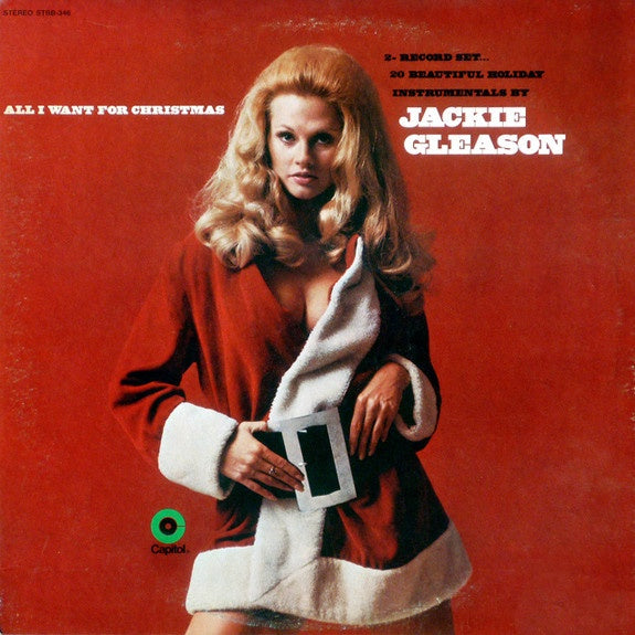 Jackie Gleason ‎– All I Want For Christmas - VG+ 2 Lp Record 1969 Capitol USA Vinyl - Holiday / Christmas