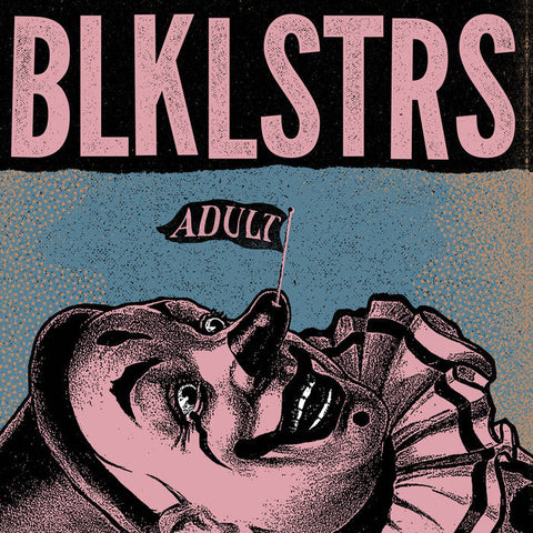 BLKLSTRS - Adult - New Lp Record 2016 Handshake Inc USA Orange Vinyl - Noise / Punk