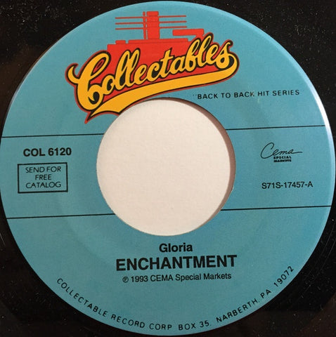Enchantment - Gloria / It's You That I Need - Mint- 7" Single 45RPM 1993 Collectables USA - Funk / Disco
