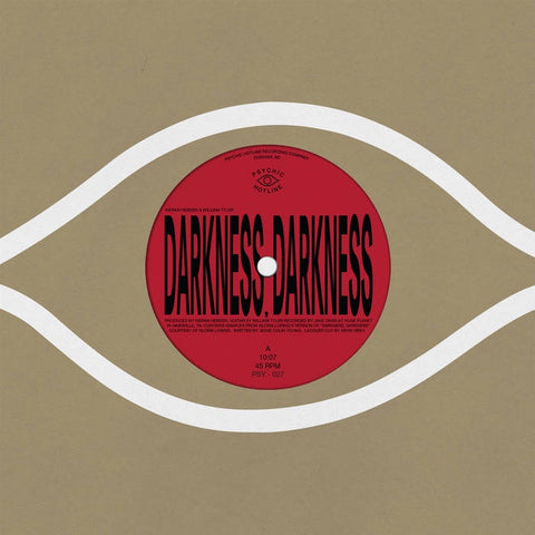 Kieran Hebden & William Tyler - Darkness, Darkness / No Services  - New 12" Single Record 2023 Psychic Hotline Vinyl - Electronic / Ambient / Americana