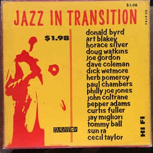 Various (Sun Ra, Donald Byrd) ‎– Jazz In Transition - VG+ LP Record 1957 Transition USA Mono Vinyl & Booklet - Jazz