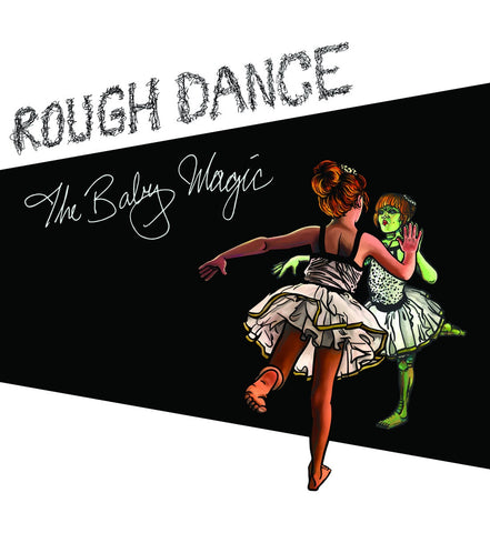 The Baby Magic – Rough Dance - New LP Record 2023 Self Released USA White Vinyl & Download - Chicago Indie Rock / Pop / Punk