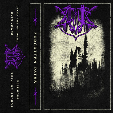 Alghol – Forgotten Paths - New Cassette 2022 American Decline Tape - Chicago Black Metal