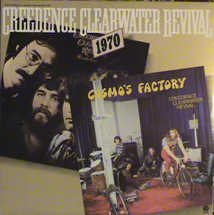 Creedence Clearwater Revival ‎– 1970 (Cosmo's Factory & Pendulum)- VG+ 2 Lp Record 1978 Fantasy USA Vinyl - Classic Rock