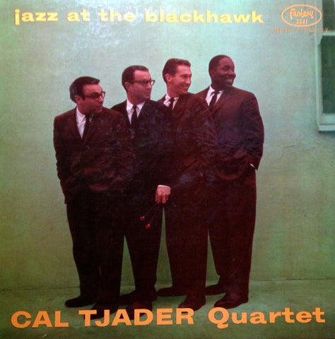 Cal Tjader Quartet ‎– Jazz At The Blackhawk - VG Lp Record 1957 Fantasy USA Mono Red Vinyl - Latin Jazz / Afro-Cuban Jazz