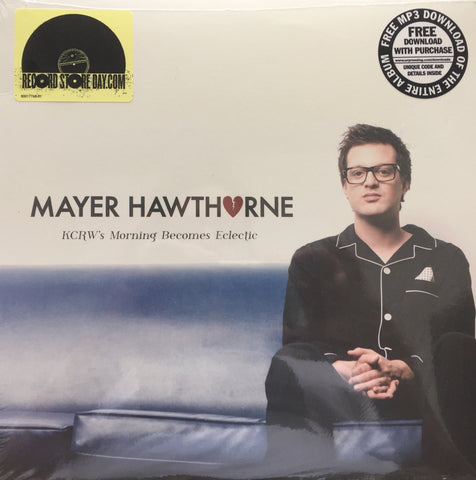 Mayer Hawthorne - KCRW's Morning Becomes Eclectic - New Vinyl Record 10" USA (Black Friday 2012 Limited Edition Clear Vinyl) - Funk / Soul